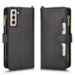 Custodia per telefono in pelle con cerniera texture Litchi, For Samsung Galaxy S22+ 5G, For Samsung Galaxy S22 5G, For Samsung Galaxy Xcover 5, For Samsung Galaxy Z Fold3 5G
