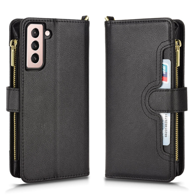 Custodia per telefono in pelle con cerniera texture Litchi, For Samsung Galaxy S22+ 5G, For Samsung Galaxy S22 5G, For Samsung Galaxy Xcover 5, For Samsung Galaxy Z Fold3 5G