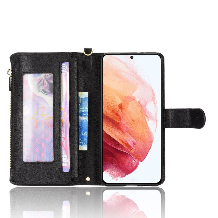 Custodia per telefono in pelle con cerniera texture Litchi, For Samsung Galaxy S22+ 5G, For Samsung Galaxy S22 5G, For Samsung Galaxy Xcover 5, For Samsung Galaxy Z Fold3 5G