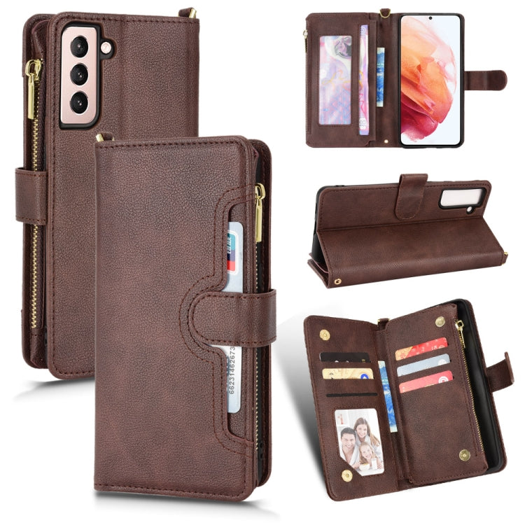 Custodia per telefono in pelle con cerniera texture Litchi, For Samsung Galaxy S22+ 5G, For Samsung Galaxy S22 5G, For Samsung Galaxy Xcover 5, For Samsung Galaxy Z Fold3 5G