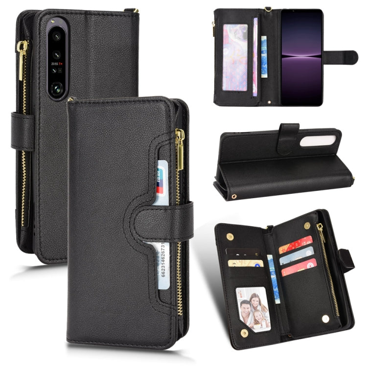 Custodia per telefono in pelle con cerniera texture Litchi, For Sony Xperia 1 IV, For Samsung Galaxy A32 5G / M32 5G, For Sony Xperia 10 IV, For Samsung Galaxy A33 5G