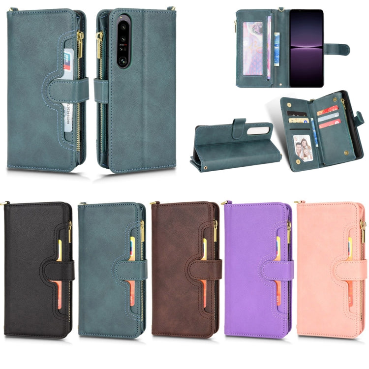 Custodia per telefono in pelle con cerniera texture Litchi, For Sony Xperia 1 IV, For Samsung Galaxy A32 5G / M32 5G, For Sony Xperia 10 IV, For Samsung Galaxy A33 5G