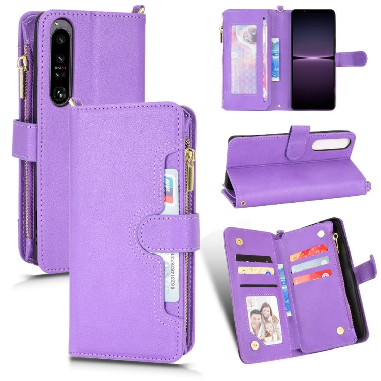 Custodia per telefono in pelle con cerniera texture Litchi, For Sony Xperia 1 IV, For Samsung Galaxy A32 5G / M32 5G, For Sony Xperia 10 IV, For Samsung Galaxy A33 5G