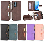 Custodia per telefono in pelle con cerniera texture Litchi, For OnePlus Nord N200 5G, For Samsung Galaxy A53, For Samsung Galaxy M32 4G, For Samsung Galaxy Note20