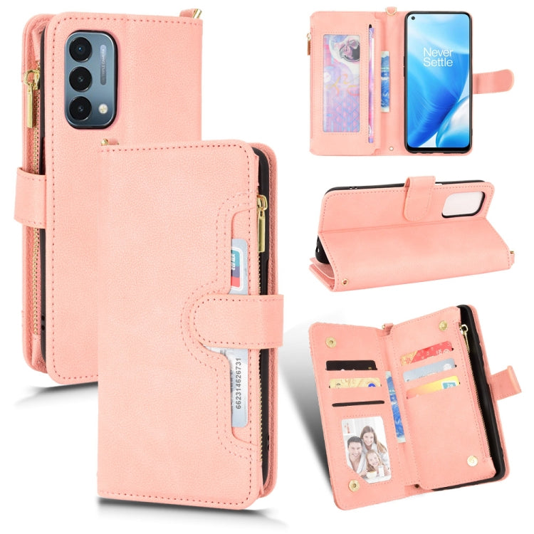 Custodia per telefono in pelle con cerniera texture Litchi, For OnePlus Nord N200 5G, For Samsung Galaxy A53, For Samsung Galaxy M32 4G, For Samsung Galaxy Note20