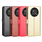 Custodia in pelle a conchiglia orizzontale per telefono Crazy Horse Texture, For Honor X9 5G / Magic4 Lite / X30
