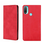Custodia per telefono in pelle con vibrazione orizzontale magnetica Skin Feel, For Motorola Moto E20, For Motorola Moto E40