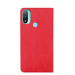 Custodia per telefono in pelle con vibrazione orizzontale magnetica Skin Feel, For Motorola Moto E20, For Motorola Moto E40