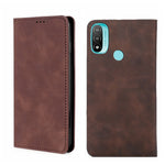 Custodia per telefono in pelle con vibrazione orizzontale magnetica Skin Feel, For Motorola Moto E20, For Motorola Moto E40