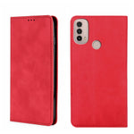 Custodia per telefono in pelle con vibrazione orizzontale magnetica Skin Feel, For Motorola Moto E20, For Motorola Moto E40