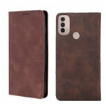 Custodia per telefono in pelle con vibrazione orizzontale magnetica Skin Feel, For Motorola Moto E20, For Motorola Moto E40