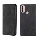 Custodia per telefono in pelle con vibrazione orizzontale magnetica Skin Feel, For Motorola Moto E20, For Motorola Moto E40