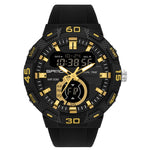 SANDA 3087 Luminoso orologio elettronico impermeabile a doppio display