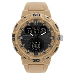 SANDA 3087 Luminoso orologio elettronico impermeabile a doppio display