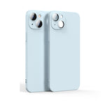 Custodia liquida con pellicola in vetro per iPhone 13 Pro Max