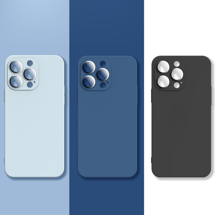 Custodia liquida con pellicola in vetro per iPhone 13 Pro Max