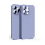 Custodia liquida con pellicola in vetro per iPhone 13 Pro Max