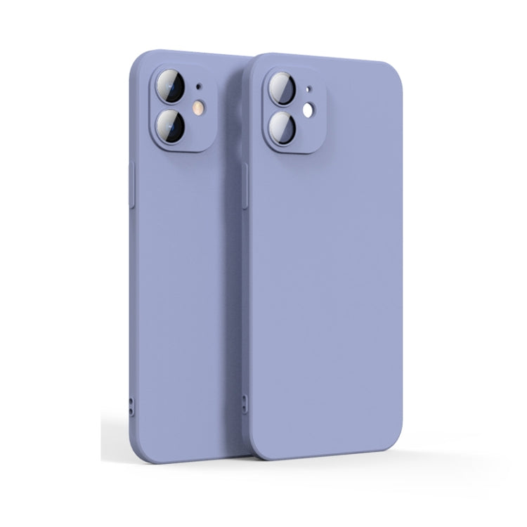 Custodia liquida con pellicola vetro per iPhone 12