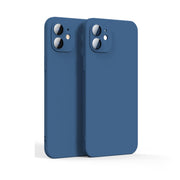 Custodia per telefono a stato liquido con pellicola in vetro, For iPhone 12, For iPhone 12 Pro, For iPhone 12 Pro Max