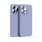 Custodia liquida con pellicola vetro per iPhone 12