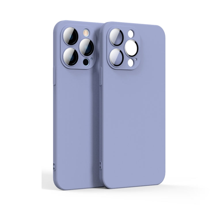 Custodia liquida con pellicola vetro per iPhone 12