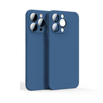 Custodia liquida con pellicola vetro per iPhone 12