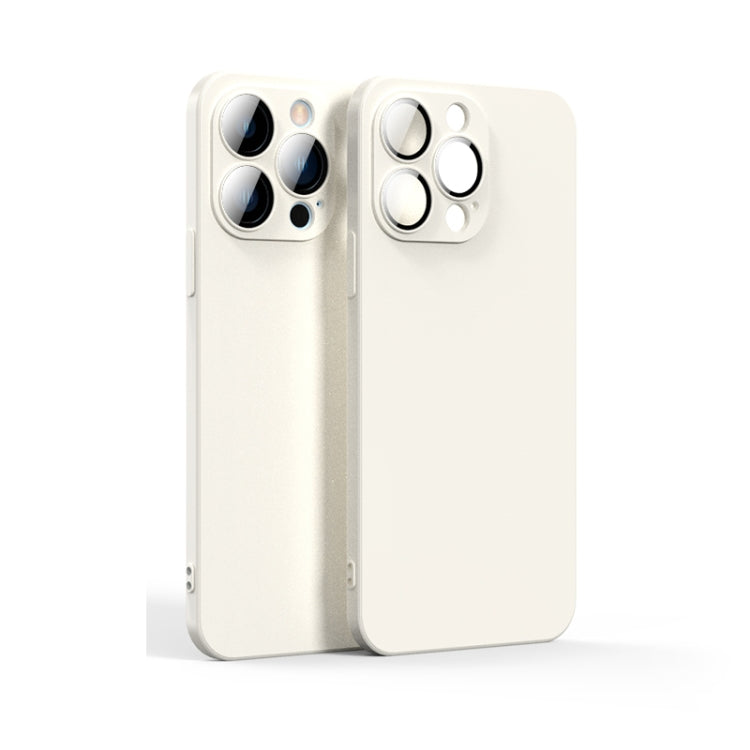 Custodia liquida con pellicola vetro per iPhone 12