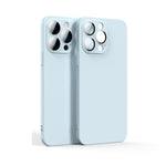 Custodia liquida con pellicola vetro per iPhone 12