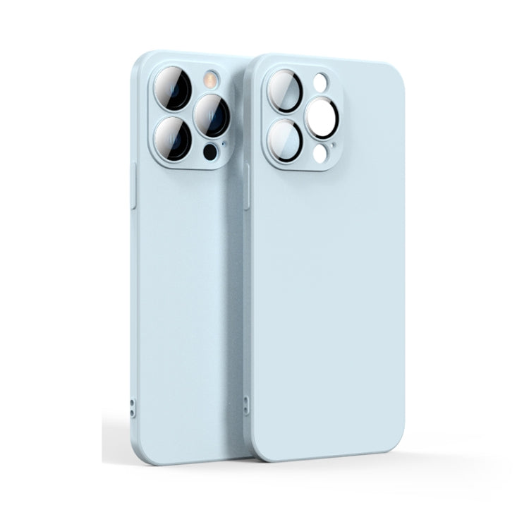 Custodia liquida con pellicola vetro per iPhone 12