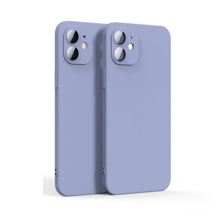 Custodia liquida con pellicola in vetro per iPhone 11