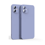 Custodia liquida con pellicola in vetro per iPhone 11
