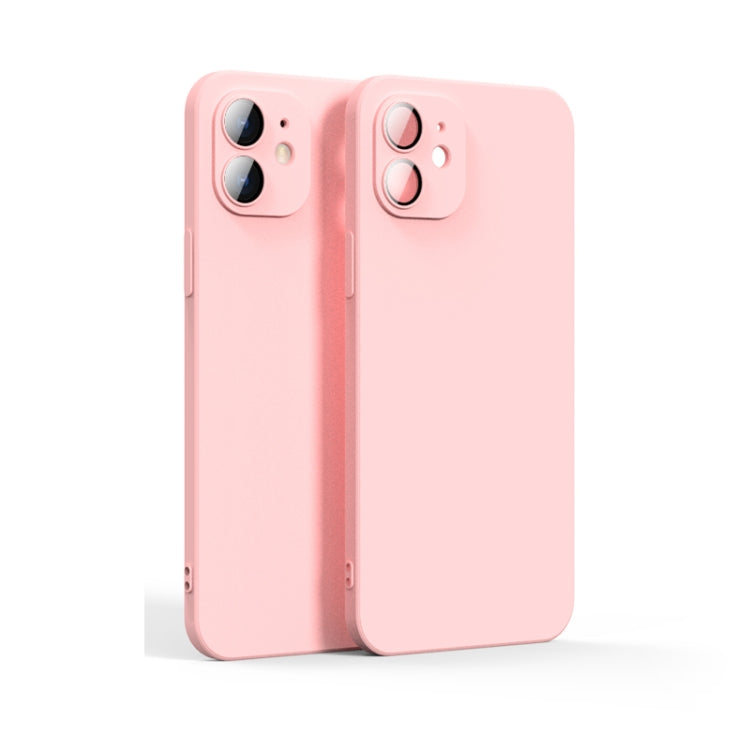 Custodia liquida con pellicola in vetro per iPhone 11