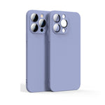 Custodia liquida con pellicola vetro per iPhone 12