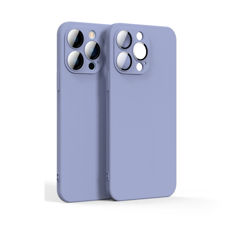 Custodia liquida con pellicola vetro per iPhone 12