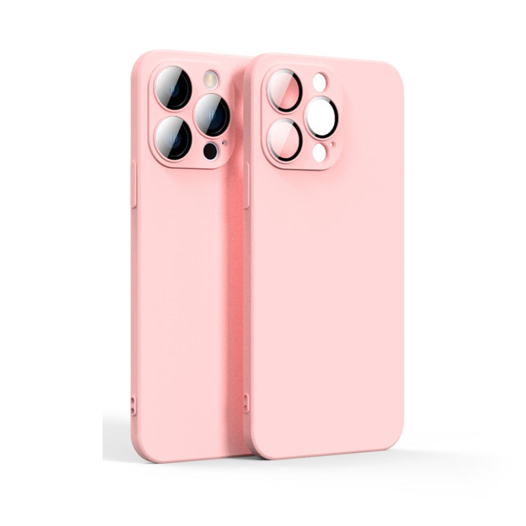 Custodia liquida con pellicola vetro per iPhone 12