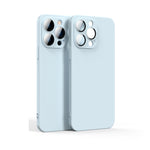 Custodia liquida con pellicola vetro per iPhone 12