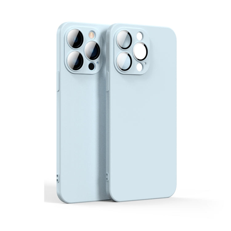 Custodia liquida con pellicola vetro per iPhone 12