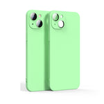 Custodia liquida con pellicola in vetro per iPhone 11