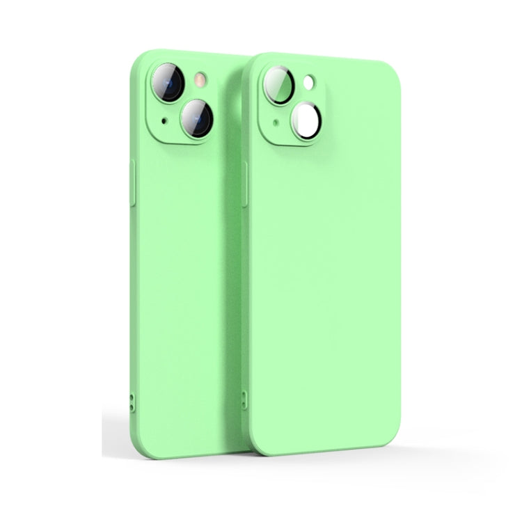 Custodia liquida con pellicola in vetro per iPhone 11