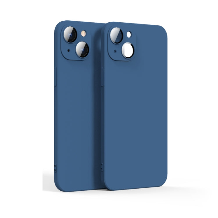 Custodia liquida con pellicola in vetro per iPhone 11
