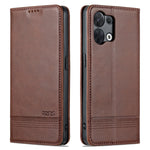 AZNS Custodia per telefono in pelle a conchiglia con struttura in vitello magnetico, For OPPO Reno8, For OPPO Reno8 Pro, For Honor 70, For Honor 70 Pro