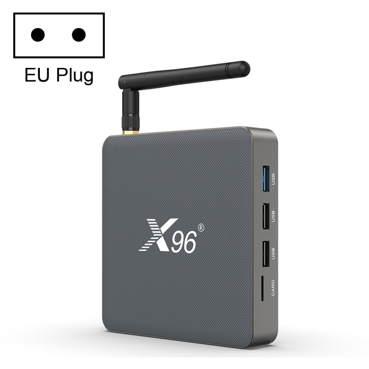 X96 X6 8K Smart TV BOX Lettore multimediale Android 11.0, RK3566 Quad Core ARM Cortex A55, RAM: 8 GB, ROM: 128 GB, 8GB+128GB, EU Plug, 8GB+128GB, US Plug, 8GB+128GB, UK Plug
