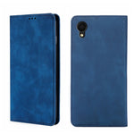 Custodia per telefono in pelle con vibrazione orizzontale magnetica Skin Feel, For Samsung Galaxy A22 5G JP Version, For Samsung Galaxy F52 5G, For Samsung Galaxy M12/F12, For Samsung Galaxy M52 5G