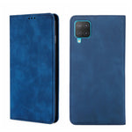 Custodia per telefono in pelle con vibrazione orizzontale magnetica Skin Feel, For Samsung Galaxy A22 5G JP Version, For Samsung Galaxy F52 5G, For Samsung Galaxy M12/F12, For Samsung Galaxy M52 5G
