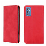 Custodia per telefono in pelle con vibrazione orizzontale magnetica Skin Feel, For Samsung Galaxy A22 5G JP Version, For Samsung Galaxy F52 5G, For Samsung Galaxy M12/F12, For Samsung Galaxy M52 5G