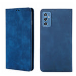 Custodia per telefono in pelle con vibrazione orizzontale magnetica Skin Feel, For Samsung Galaxy A22 5G JP Version, For Samsung Galaxy F52 5G, For Samsung Galaxy M12/F12, For Samsung Galaxy M52 5G