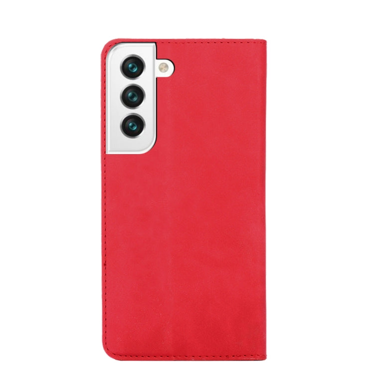 Custodia per telefono in pelle con vibrazione orizzontale magnetica Skin Feel, For Samsung Galaxy S22 5G, For Samsung Galaxy S22+ 5G, For Samsung Galaxy S22 Ultra 5G