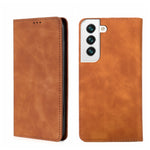 Custodia per telefono in pelle con vibrazione orizzontale magnetica Skin Feel, For Samsung Galaxy S22 5G, For Samsung Galaxy S22+ 5G, For Samsung Galaxy S22 Ultra 5G