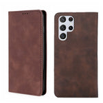 Custodia per telefono in pelle con vibrazione orizzontale magnetica Skin Feel, For Samsung Galaxy S22 5G, For Samsung Galaxy S22+ 5G, For Samsung Galaxy S22 Ultra 5G