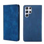 Custodia per telefono in pelle con vibrazione orizzontale magnetica Skin Feel, For Samsung Galaxy S22 5G, For Samsung Galaxy S22+ 5G, For Samsung Galaxy S22 Ultra 5G